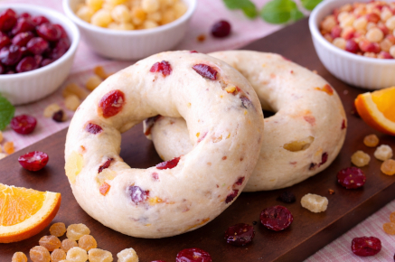 フルーツミックスベーグル