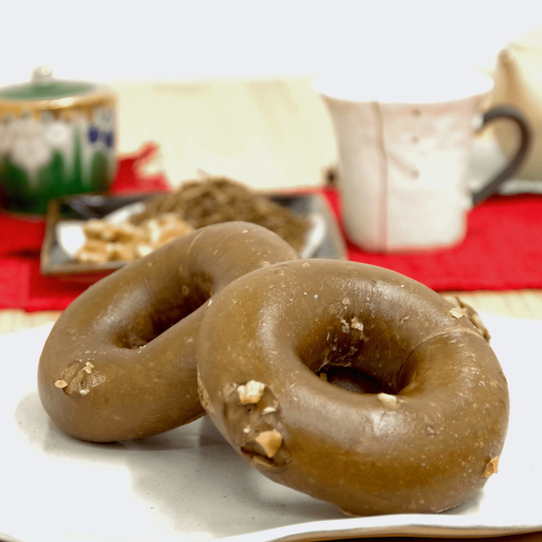 ベーグルお取り寄せ、ほうじ茶くるみベーグル通販へ
